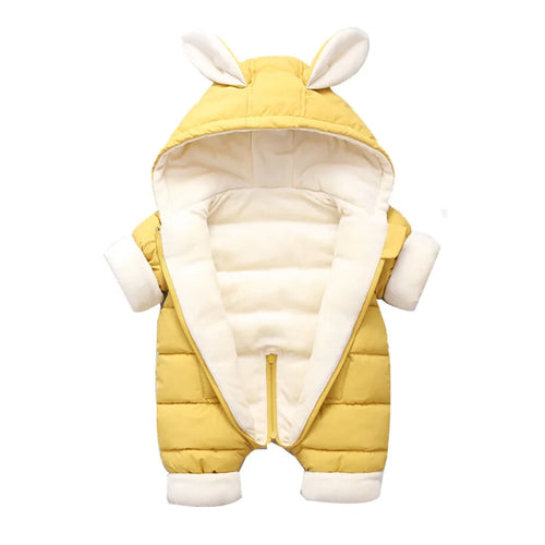 CozyBunny™ Winter Baby Jumpsuit