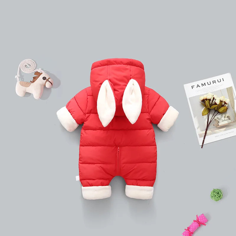 CozyBunny™ Winter Baby Jumpsuit